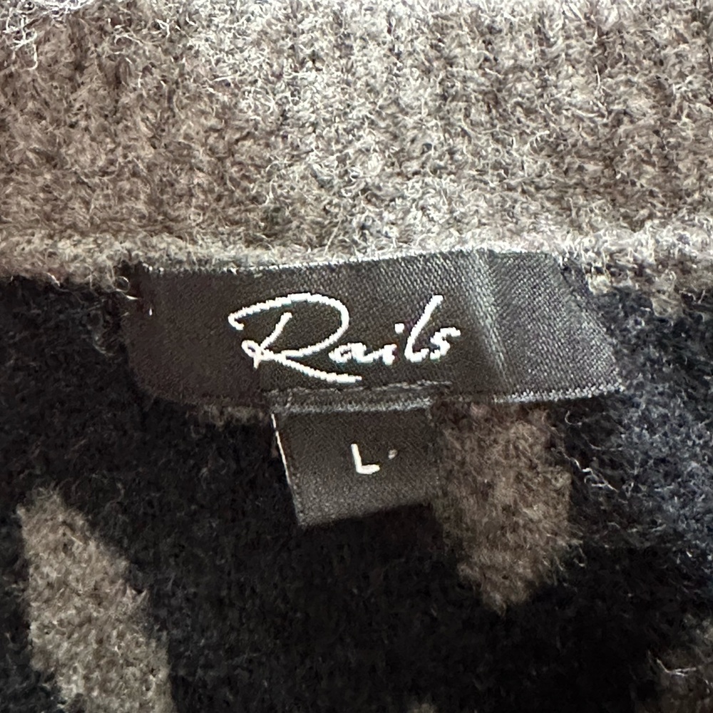 Rails Dalmatian Gray And Black Spotted Jacquard C… - image 5